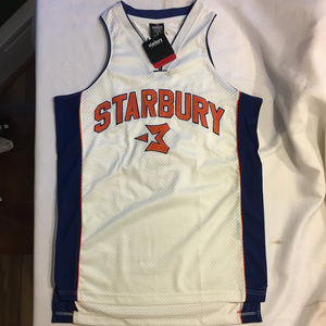 Y2K Starbury Jersey Vintage White NEW Old Stock Stephon Marbury 2000s